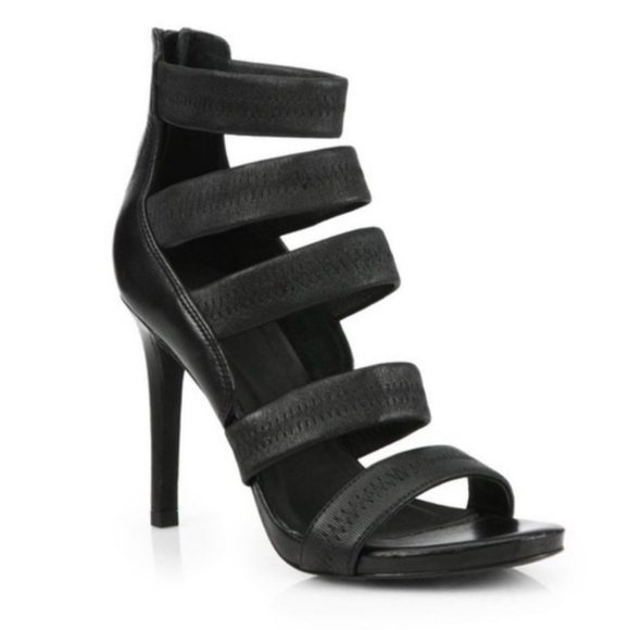 Joie Jana Leather Strappy Sandals 7 - Picture 2 of 7